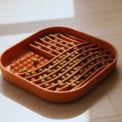Silicone Slow Feeder Dog Bowl
