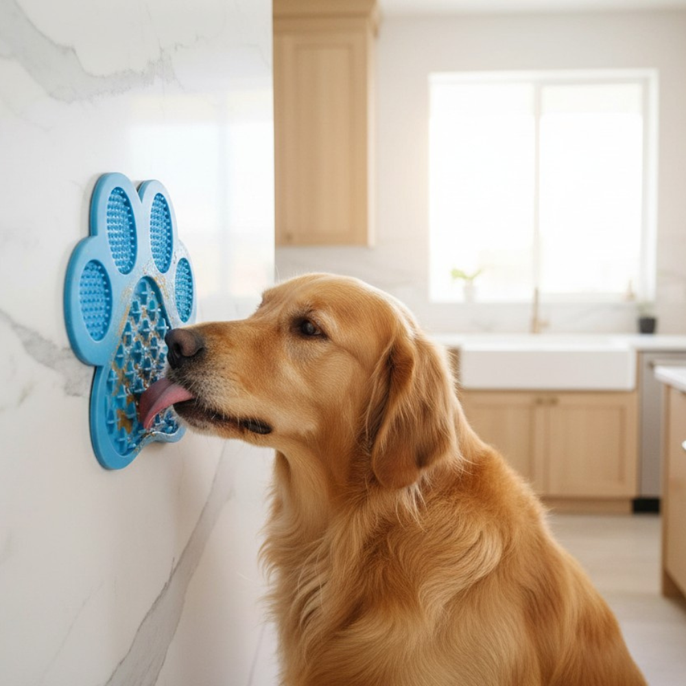 Dog Lick Mat with Suction Cups