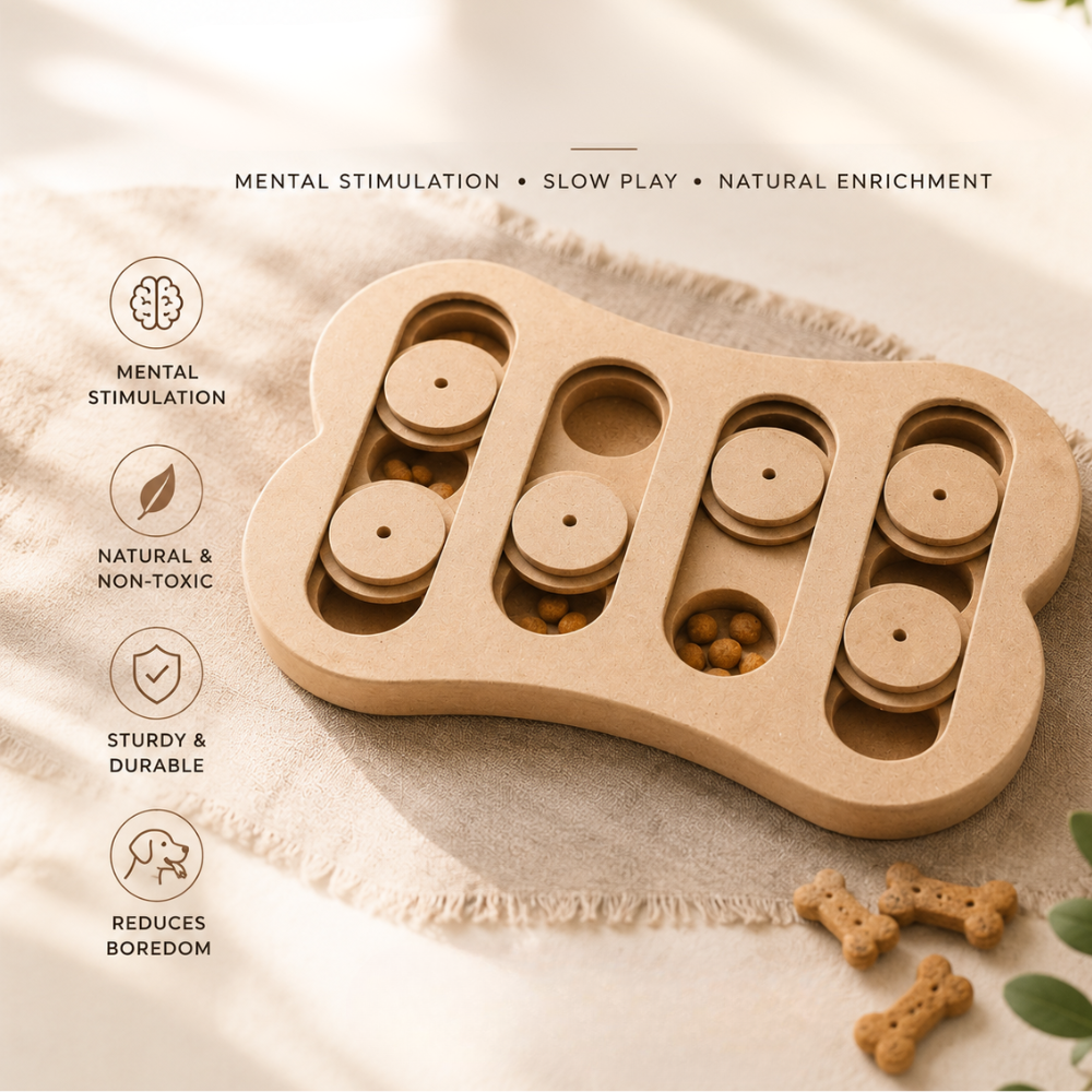 Wooden Enrichment Puzzle