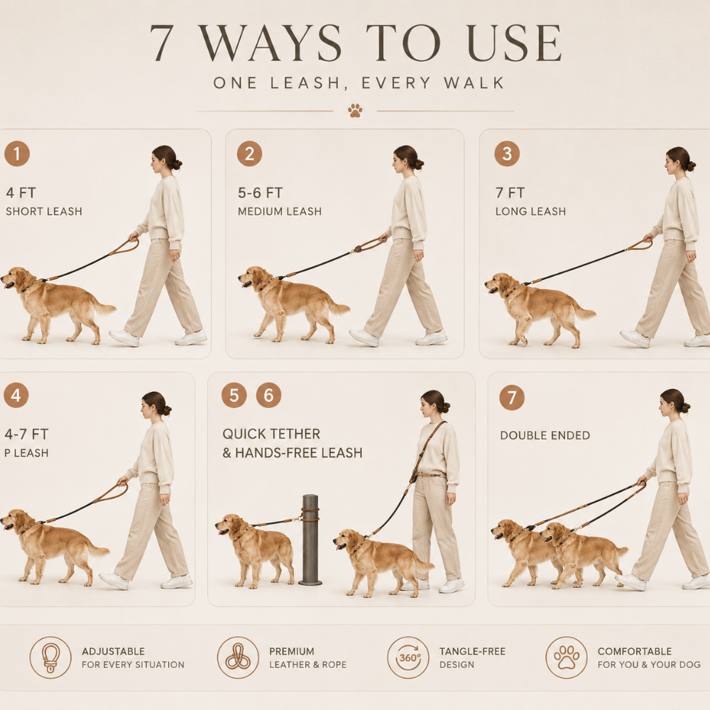 Premium Crossbody Dog Leash