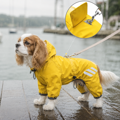 Full-Cover Waterproof Dog Raincoat