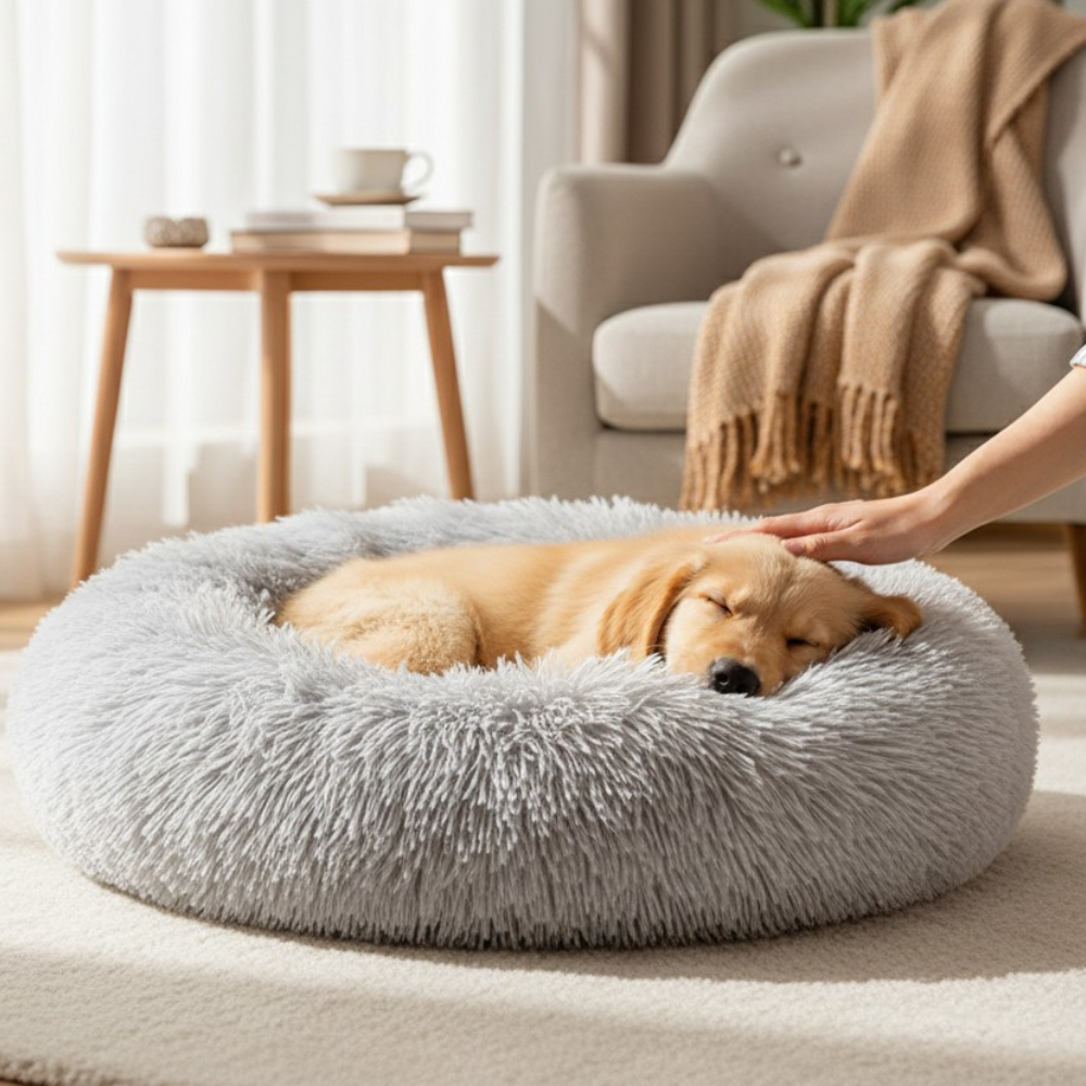 Calming Donut Dog Bed