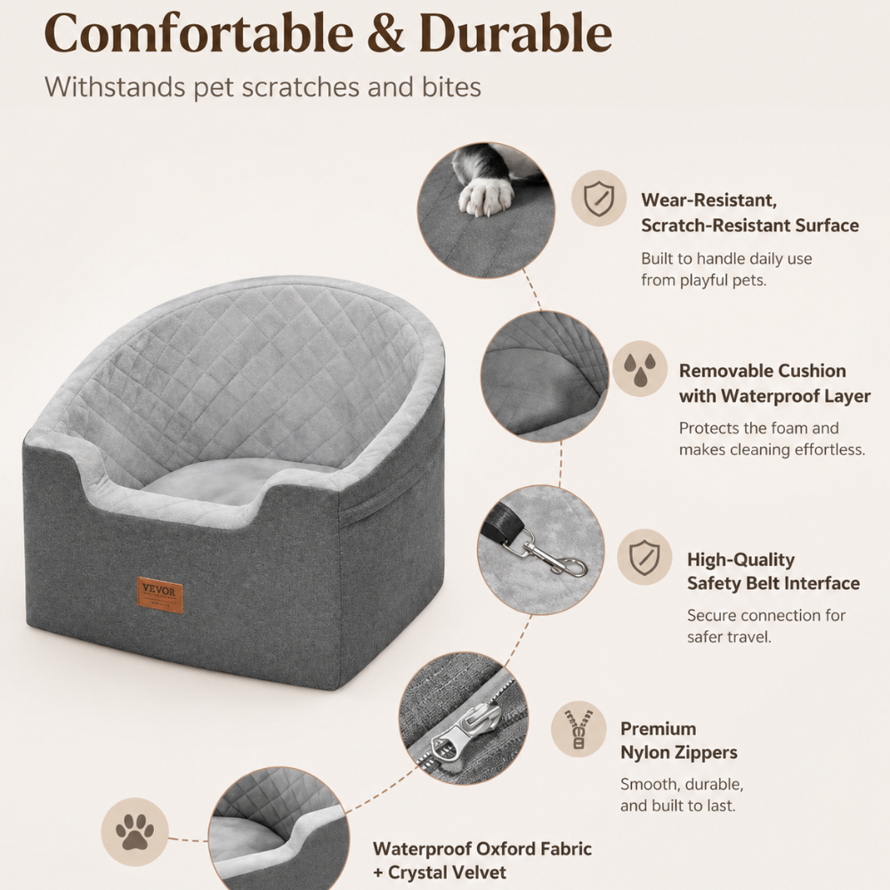 Urban Comfort Dog Car Seat