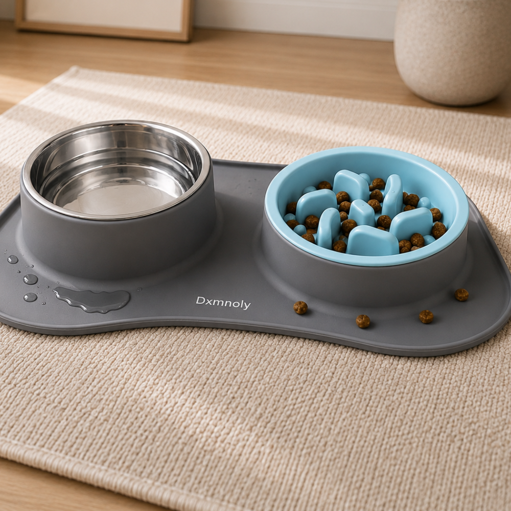 3-in-1 Slow Feeder Bowl Set