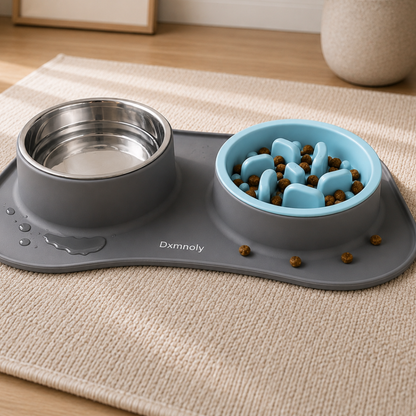 3-in-1 Slow Feeder Bowl Set